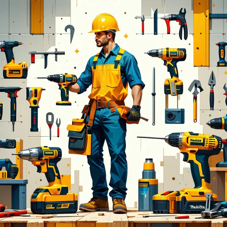 Аккумуляторная ударная дрель-шуруповерт: особенности и сравнение моделей