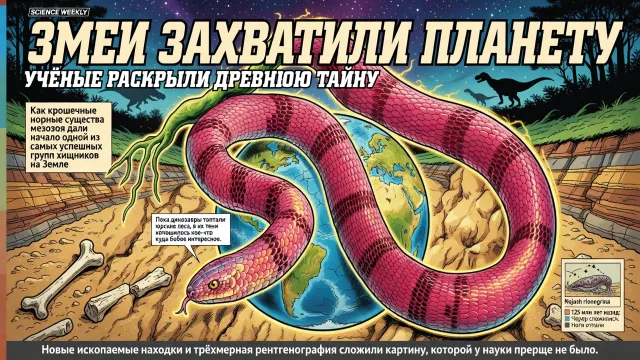 Змеи захватили планету. Учёные раскрыли древнюю тайну